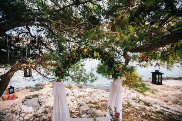 Trogir wedding ceremony