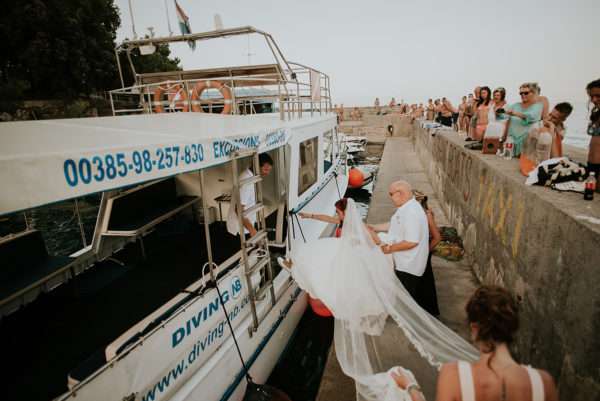 Boat wedding