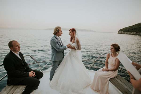 Boat wedding