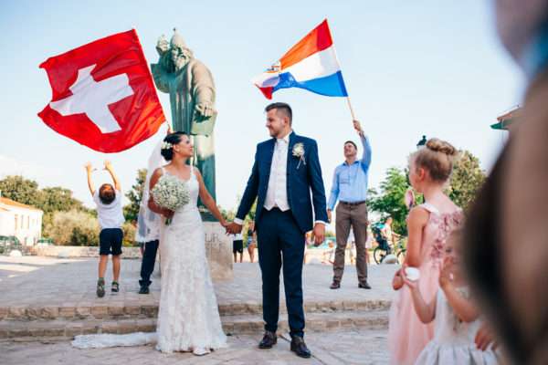 Zadar wedding ceremony