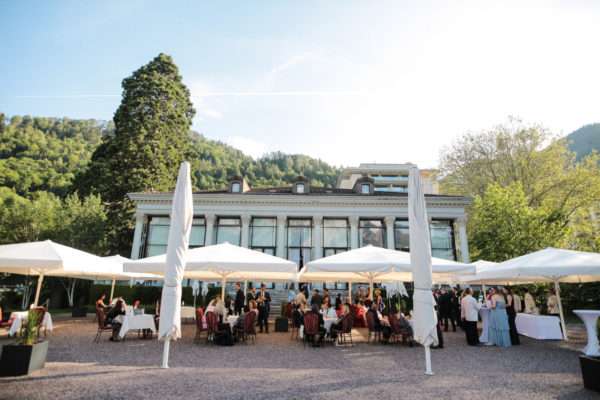 Schweizer Hochzeitsempfang